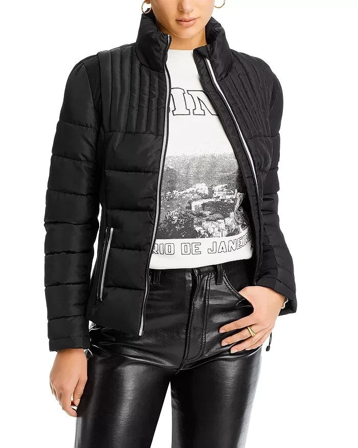 Aqua Lightweight Cold Weather Puffer Jacket MSRP $138