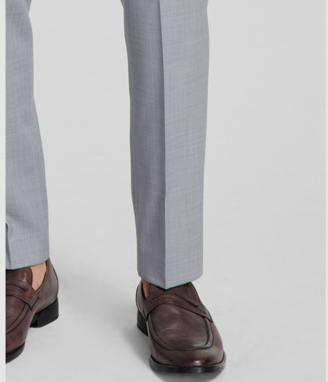 Bar III Skinny-Fit Sharkskin Suit Pants MSRP $175