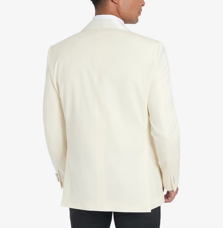 Tommy Hilfiger Men's Solid White Sport Coat MSRP $375