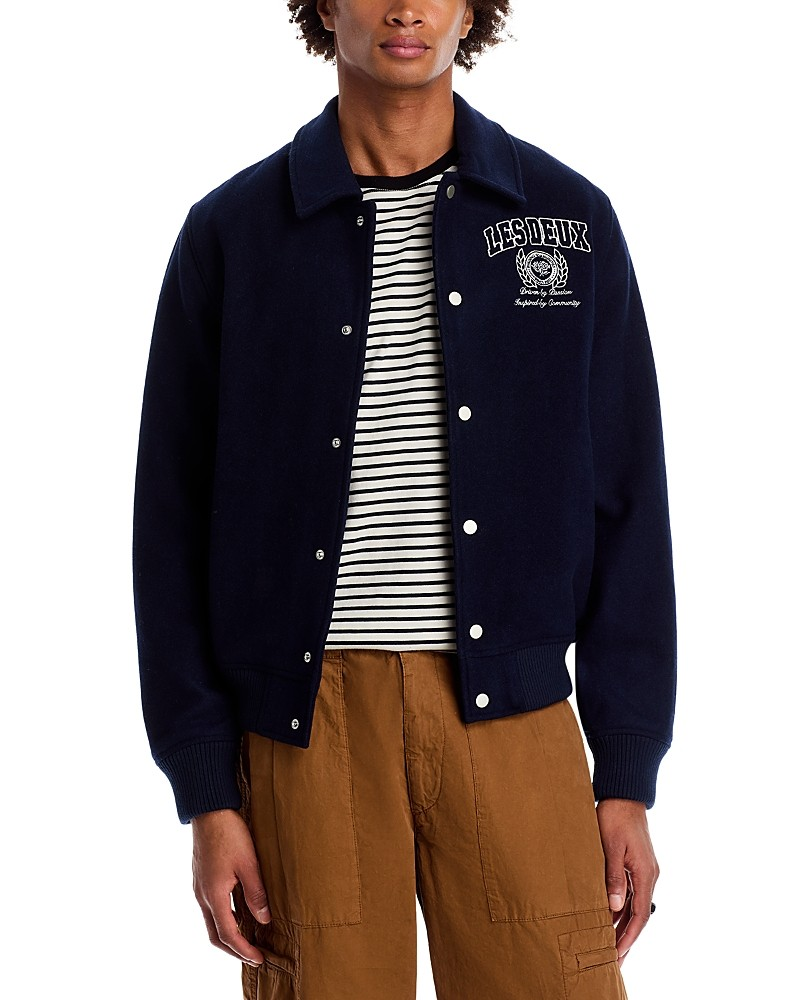 Les Deux University Varsity Jacket MSRP $439