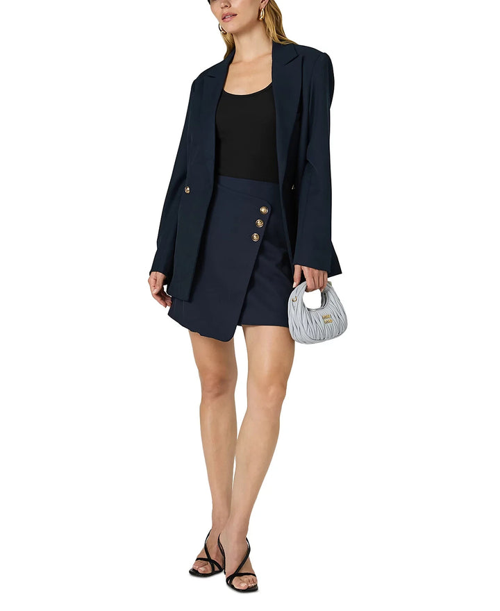 FRENCH CONNECTION Florence Twill Mini Skirt MSRP $128