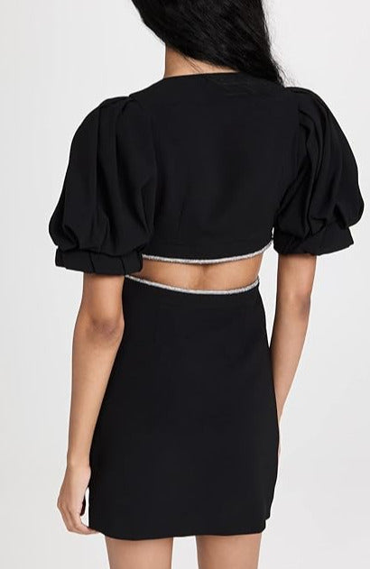 A.L.C. Hazel Balloon Sleeve Side Cutout Dress