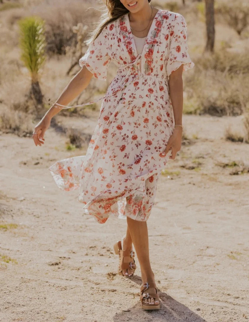 Free People Lysette Floral Maxi Dress DGFOutlet Free People Lysette Floral Maxi Dress DGFOutlet