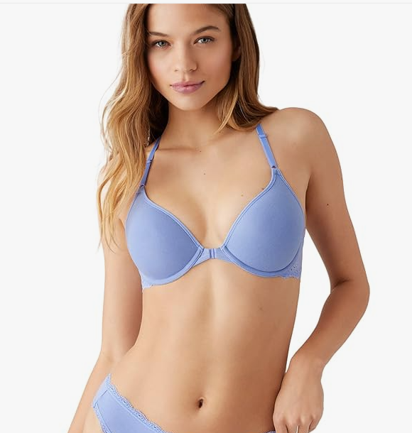 b.tempt'd by Wacoal  Inspired Eyelet Front Close T-Shirt Bra