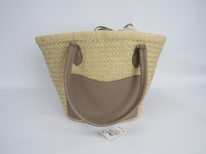 On 34th Isabellaa Straw Medium Drawstring Tote