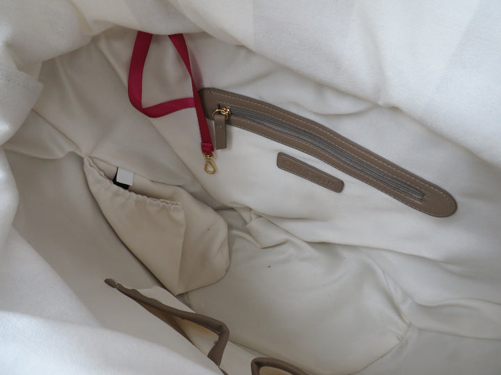 On 34th Isabellaa Straw Medium Drawstring Tote