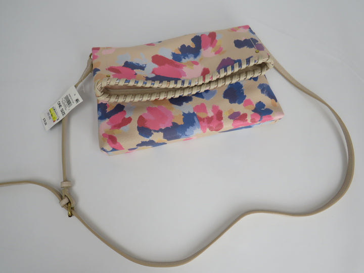 Style & Co Whipstitch East West Flap Crossbody