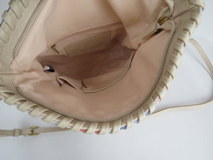 Style & Co Whipstitch East West Flap Crossbody