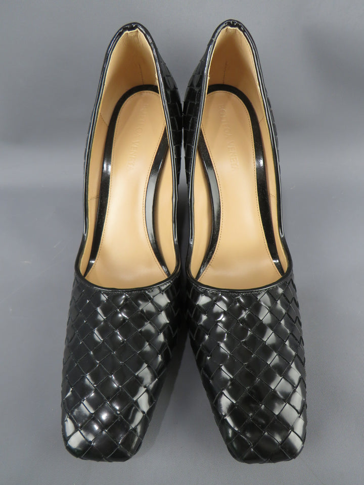 Bottega Veneta Women's Comet Slip On Woven Wedge Pumps