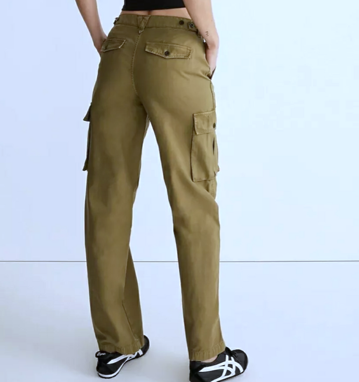 Madewell Low Slung Straight Cargo Pants
