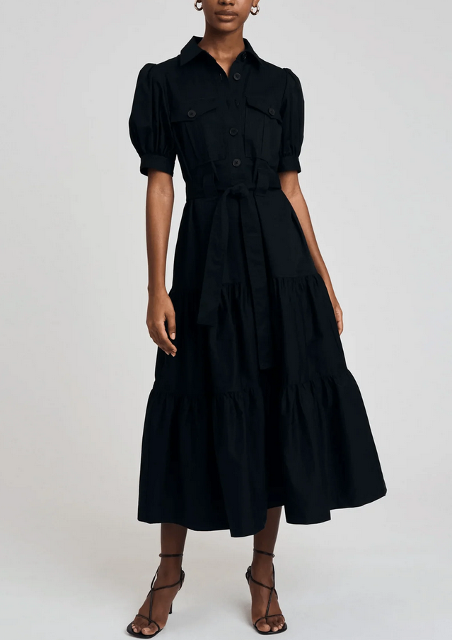 blue dress for baby girl Derek Lam 10 Crosby Buffy Utility Dress – DGFOutlet