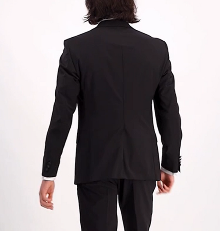 Calvin Klein Men's Slim-Fit Infinite Stretch Black Tuxedo Jacket
