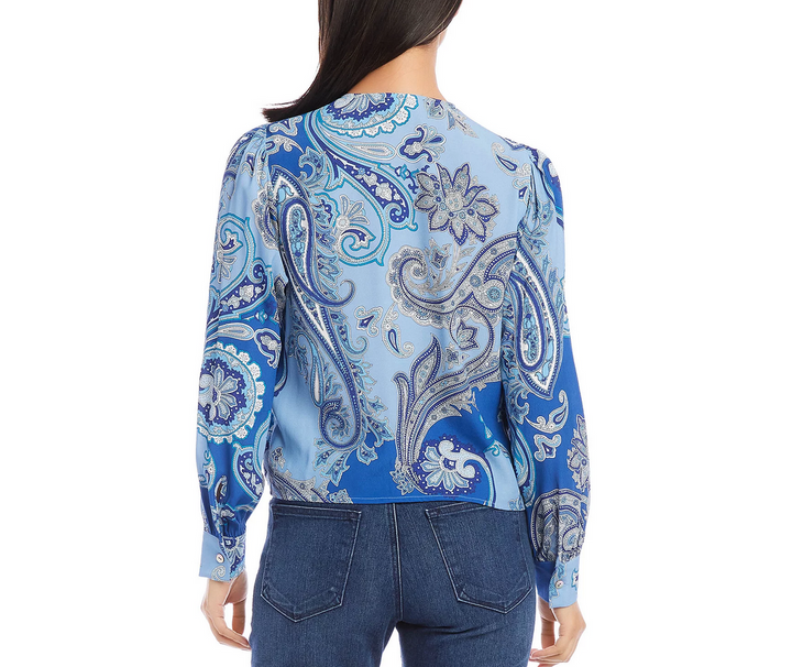 Karen Kane Drape Front Top