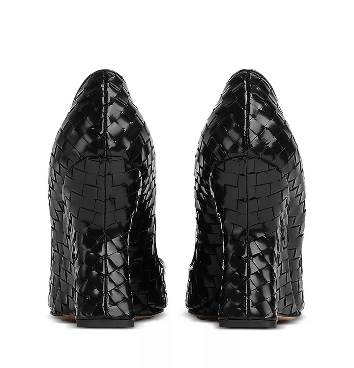 Bottega Veneta Women's Comet Slip On Woven Wedge Pumps