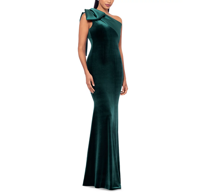 AQUA Velvet Gown