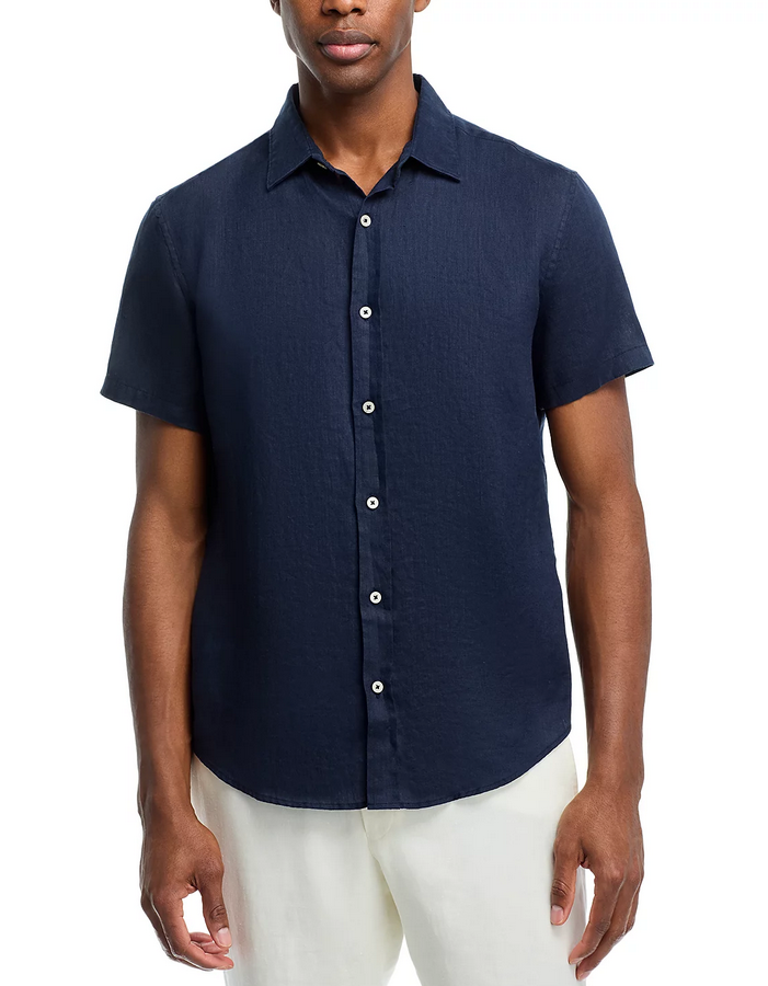 The Men Store Short Sleeve Linen Shirt