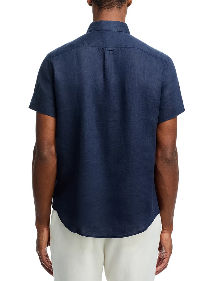 The Men Store Short Sleeve Linen Shirt