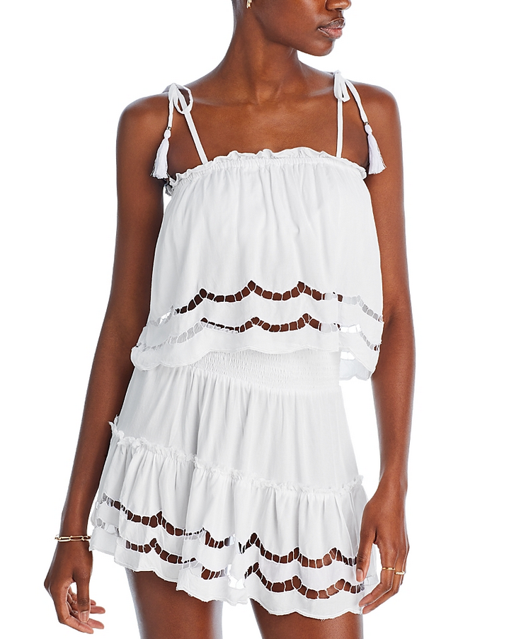 Tiare Hawaii Francesca Tie Shoulder Top