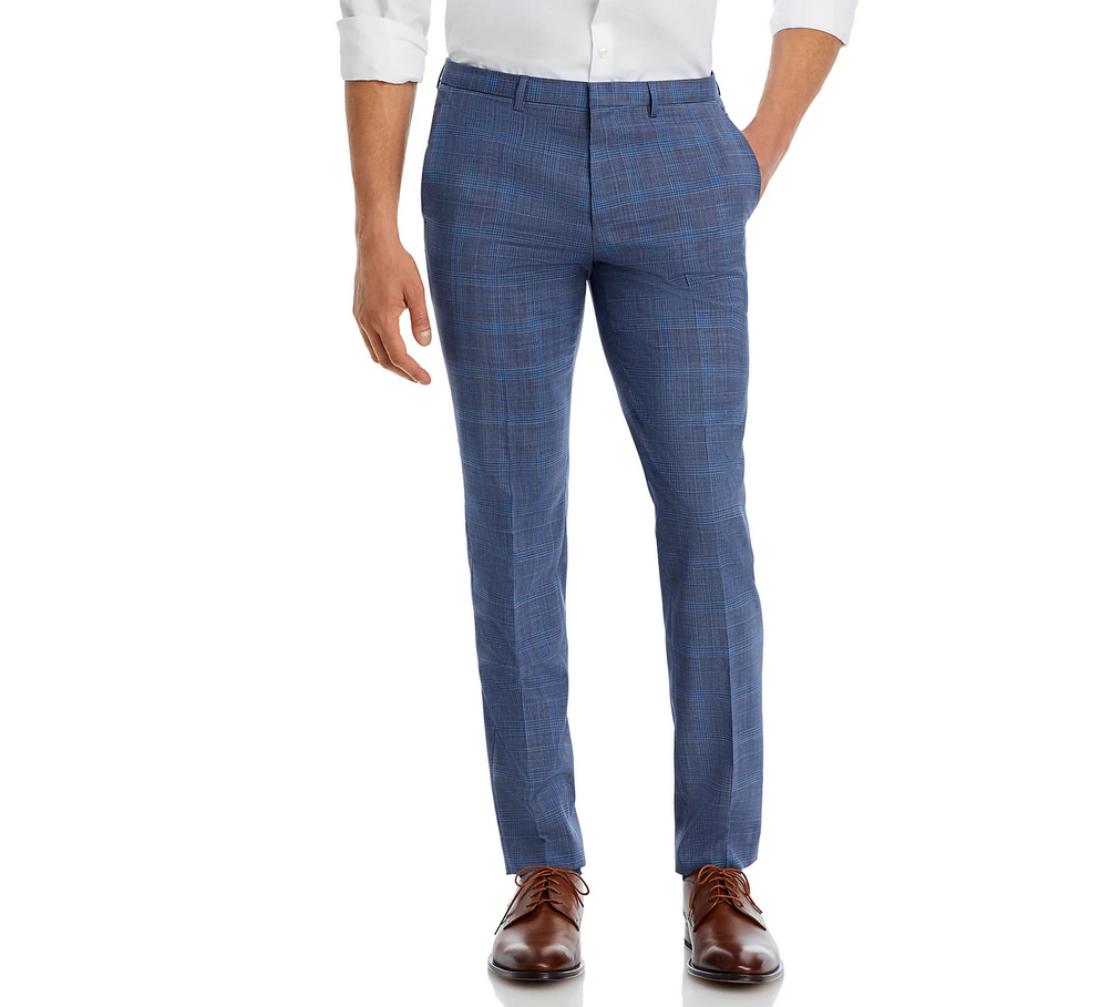 HUGO Hesten Extra Slim Fit Tonal Plaid Suit Pants – DGFOutlet