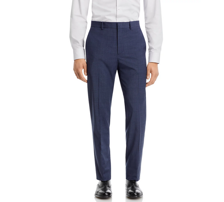 Theory Mayer Wool Houndstooth Suit Pants