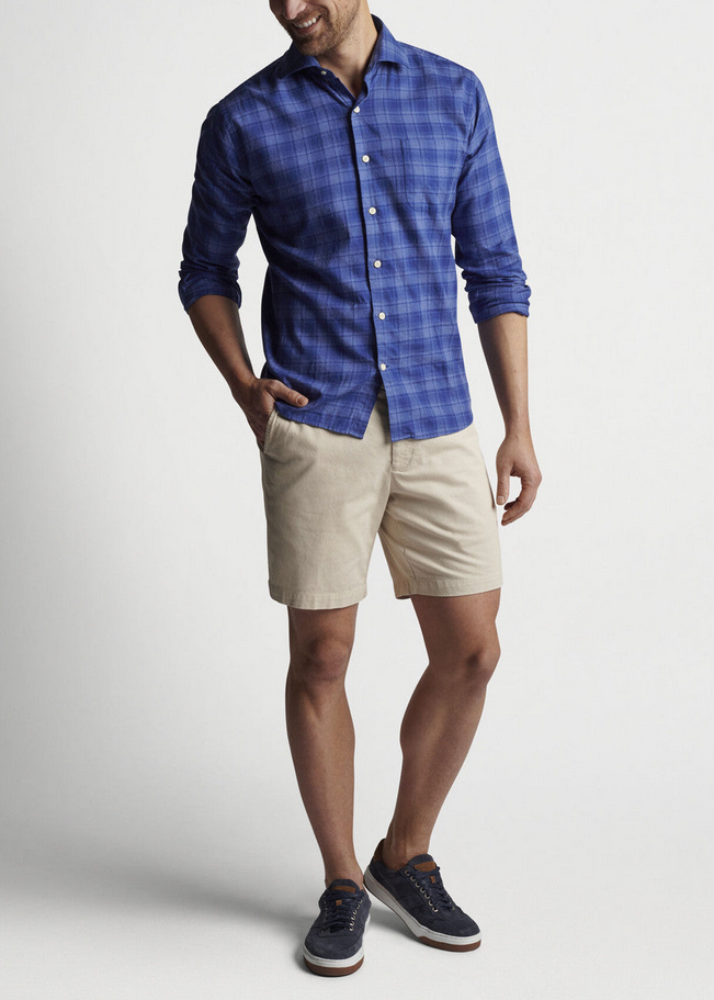 Peter Millar MEN Crown Pilot Twill 7" Shorts