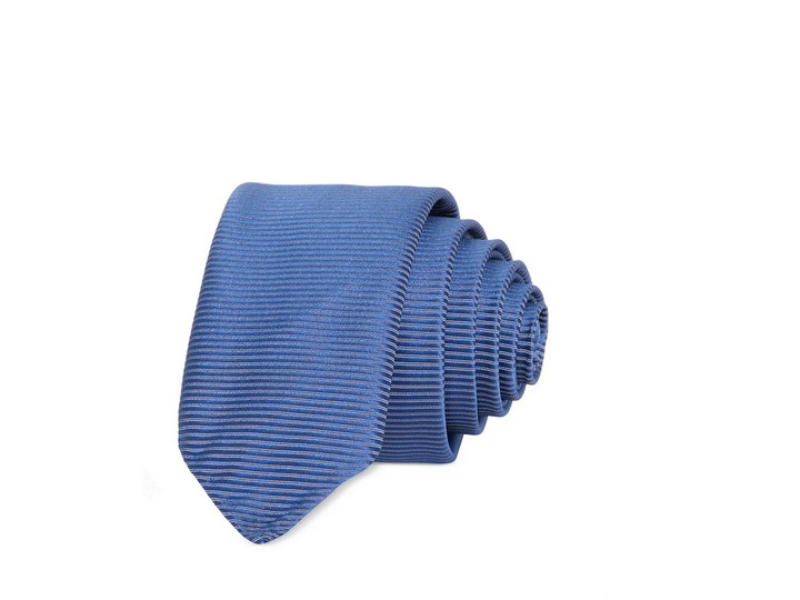 BOSS Textured Stripe Skinny Tie