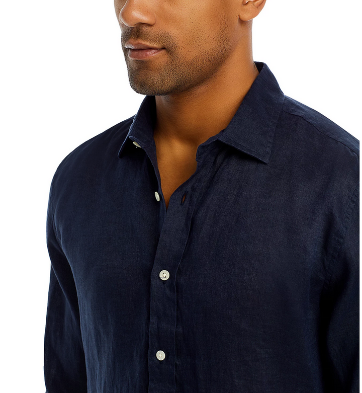 The Men Store Standard Fit Linen Shirt
