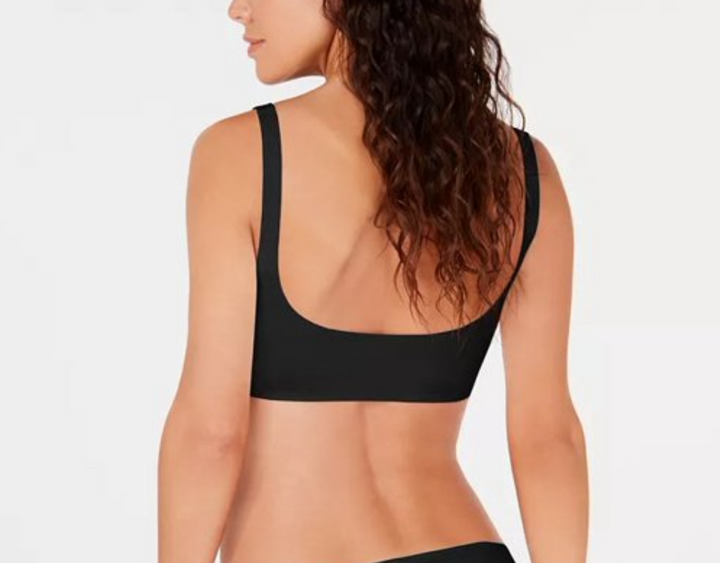 MICHAEL MICHAEL KORS Lace-Up Bikini Top