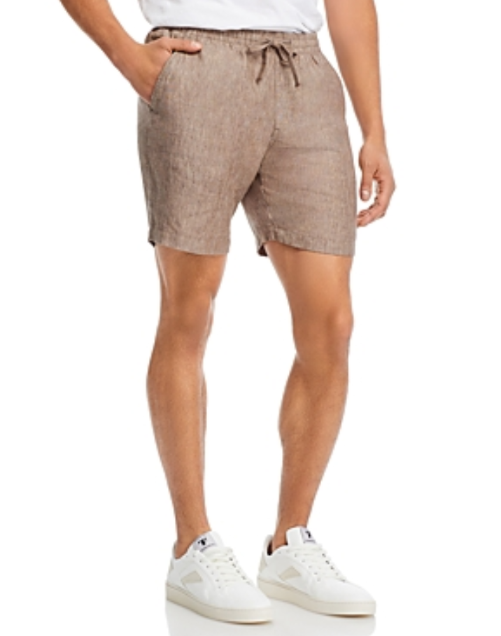 The Men Store Linen 8" Shorts
