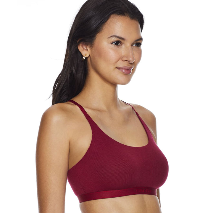 Calvin Klein Women's Pure Ribbed Unlined Bralette