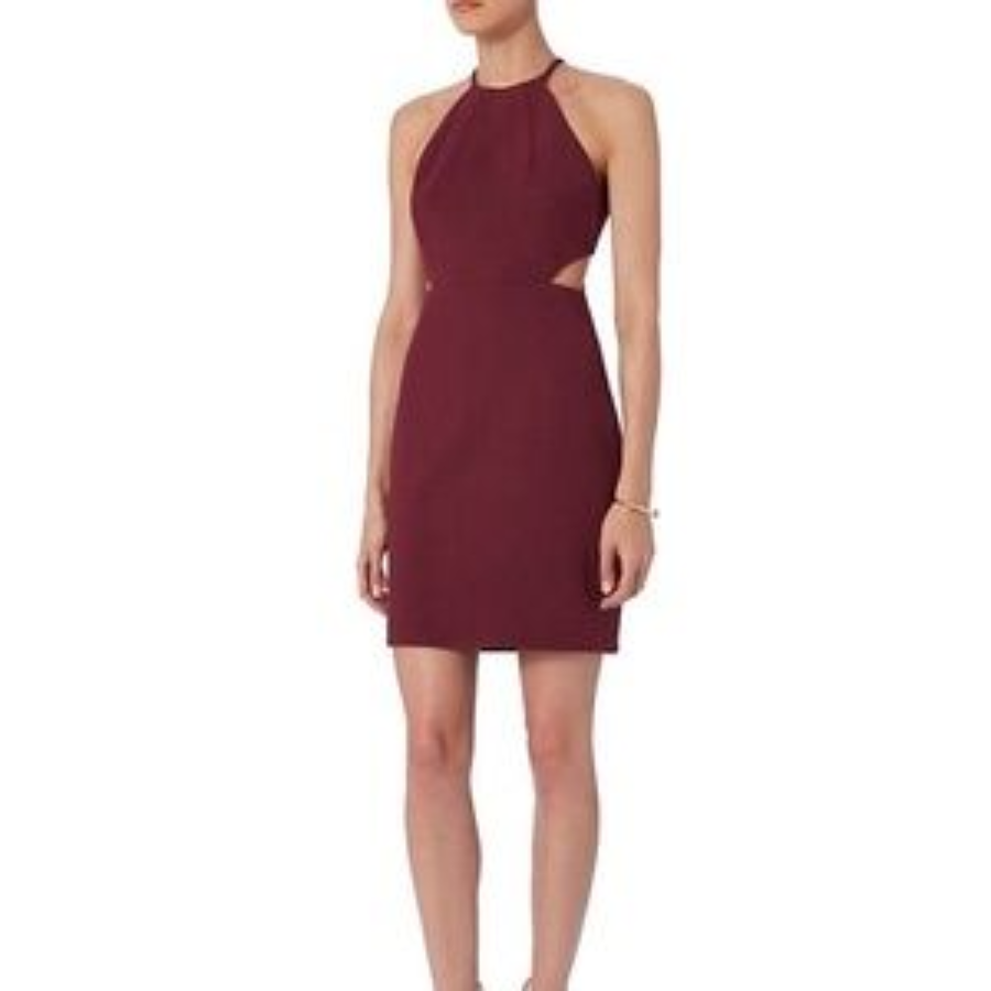 intermix red dress NWT Intermix red silk strapless convertible dress M