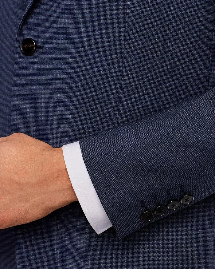 Theory Chambers Houndstooth Slim Fit Suit Jacket
