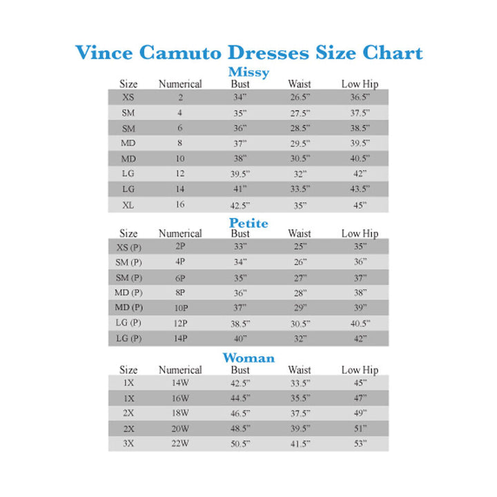 Vince Camuto top jaspeado con puños anudados