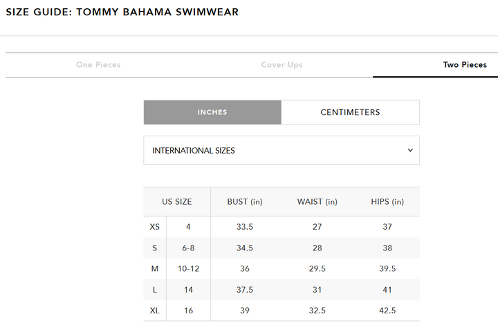 Tommy Bahama Pearl Sarong Wrap Bandini Top MSRP $ 109 Talla S # UB10 404 NUEVO