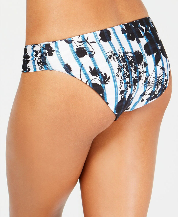 Braguita de bikini fruncida reversible On the Grid de Lucky Brand $60 Talla M # 30D 92 NUEVO