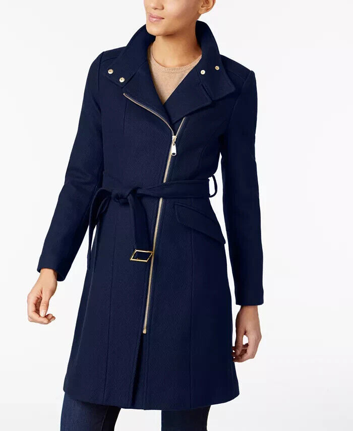 Cole Haan Asymmetrical Walker Coat MSRP $320 Size 10 # 20B 600 NEW