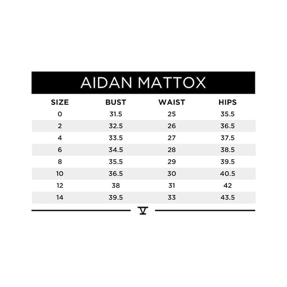 Vestido de cóctel drapeado con escote pronunciado de Aidan by Aidan Mattox