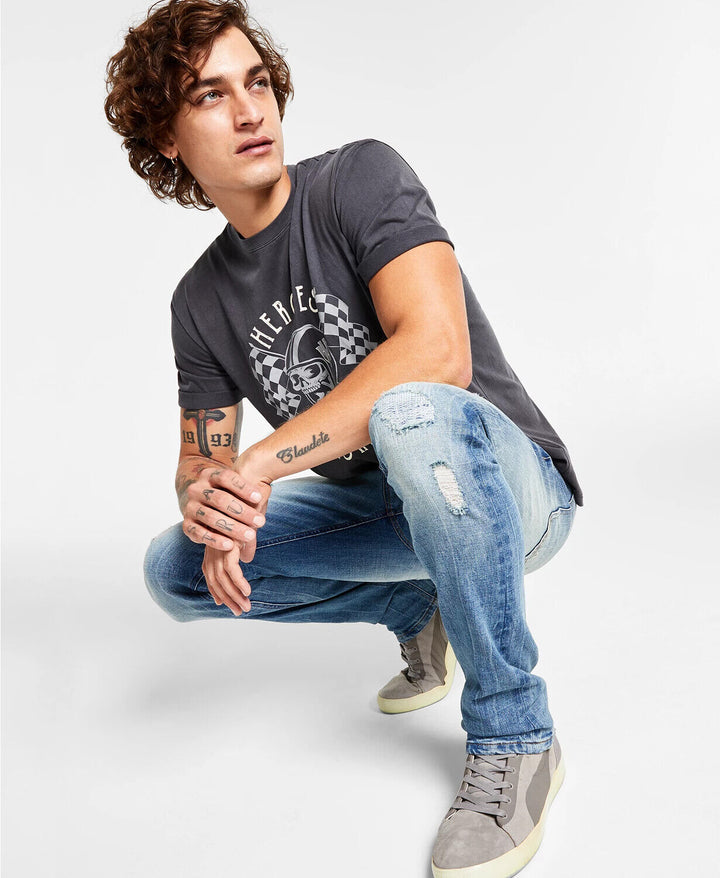 Heroes Motors Slim-Straight Fit Jeans