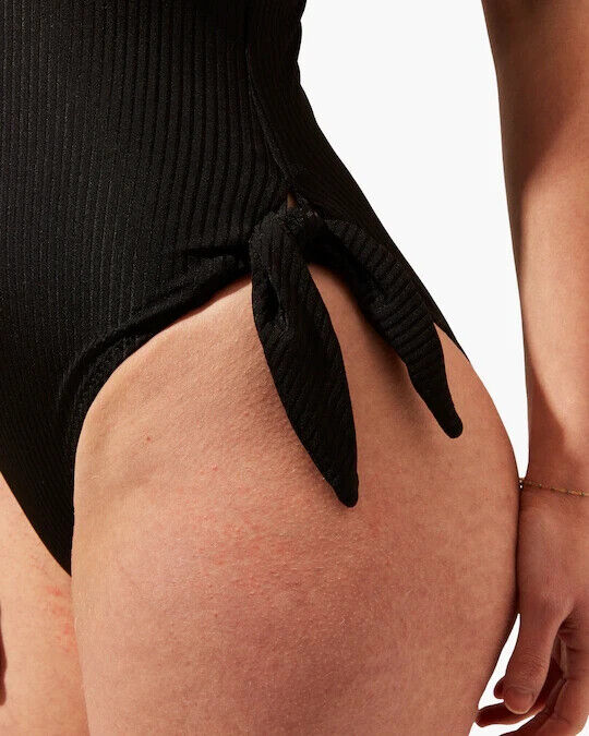 Solid & Striped The Shai Ribbed One Piece Swimsuit