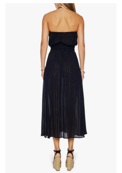 Ramy Brook Viola Shell Bib Swim Cover-Up Dress $325 Talla XS # 7B 1640 Nuevo