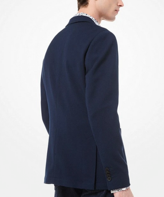 Michael Kors Dobby Slim Fit Sport Coat MSRP $ 298 Tamaño 40R # 6D 1311 NUEVO