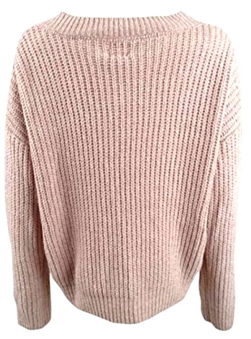 Suéter de chenilla con cuello en V de Hippie Rose Juniors