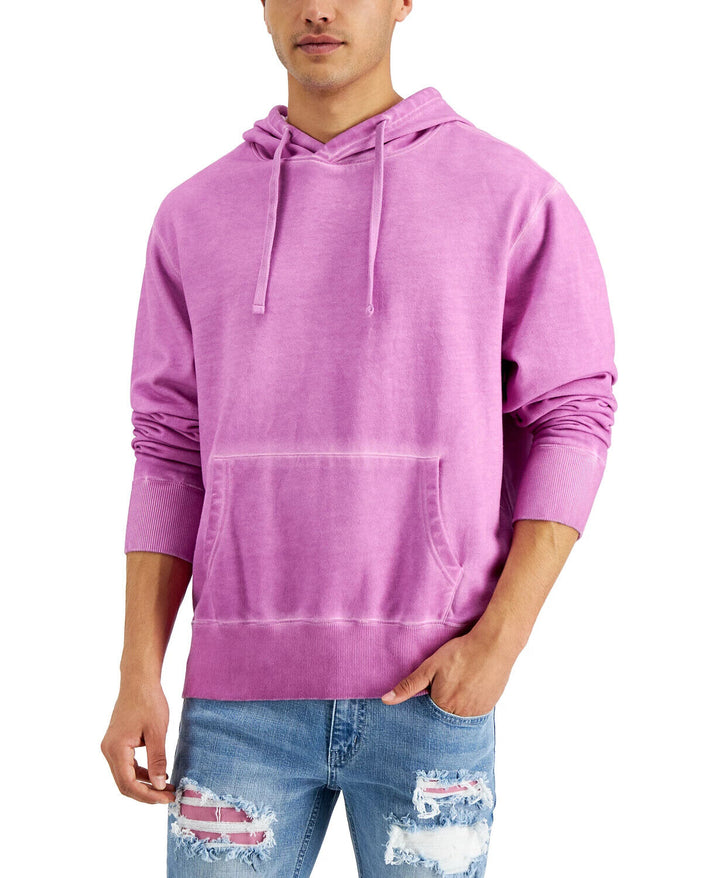 Sun + Stone Men's Garment-Washed Fleece Hoodie MSRP $45 Size M # 5A 1728 NEW