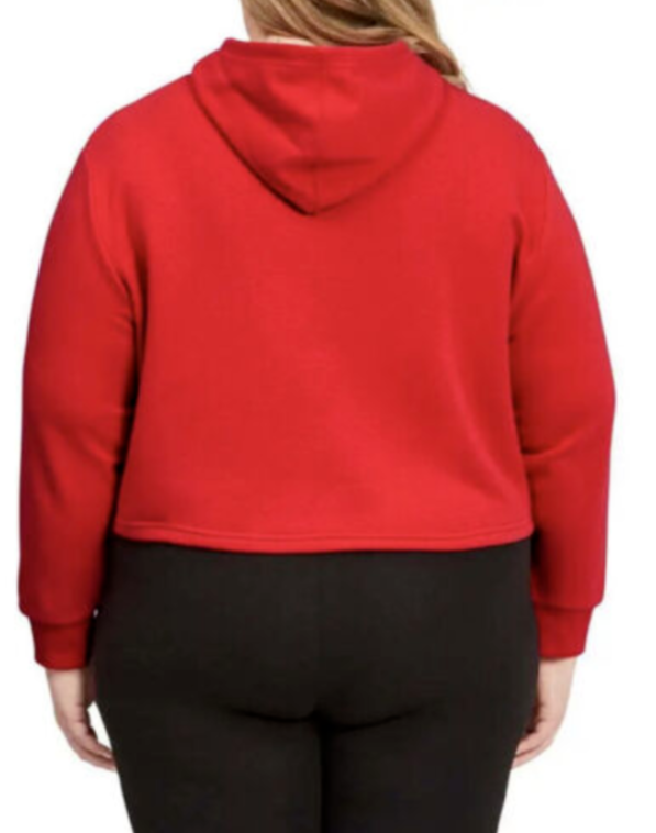Puma Plus Size Amplified Cropped Hoodie MSRP $50 Tamaño 3X # 4D 614 NUEVO