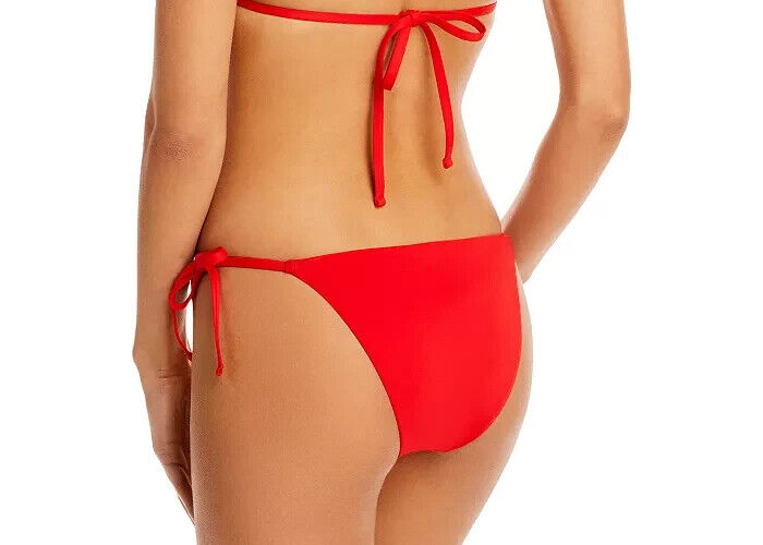 Parte inferior de bikini con lazo lateral color aguamarina MSRP $48 Talla L # U9 307 NUEVO