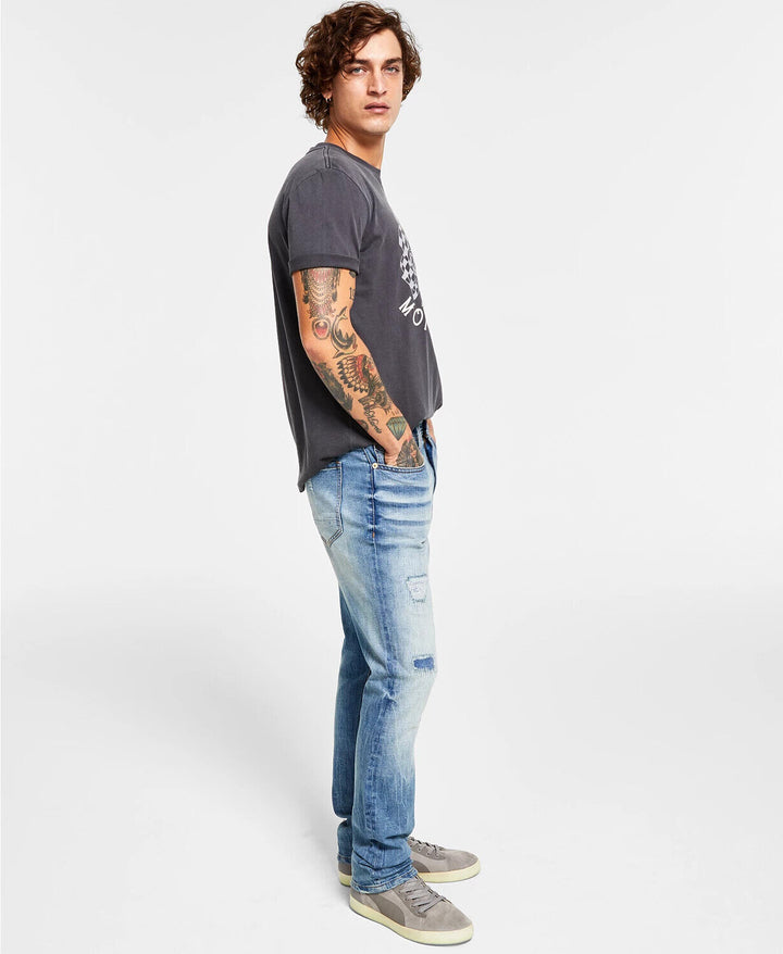 Heroes Motors Slim-Straight Fit Jeans