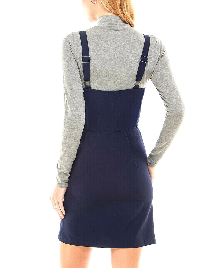 Kingston Grey Juniors' Turtleneck Jumper Bodycon Dress $49 Talla M # 2NA 939 NUEVO