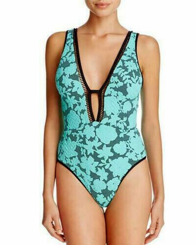 Nanette Lepore Jade Jacquard One Piece Swimsuit MSRP $172 Size XS # 30B 100 NEW