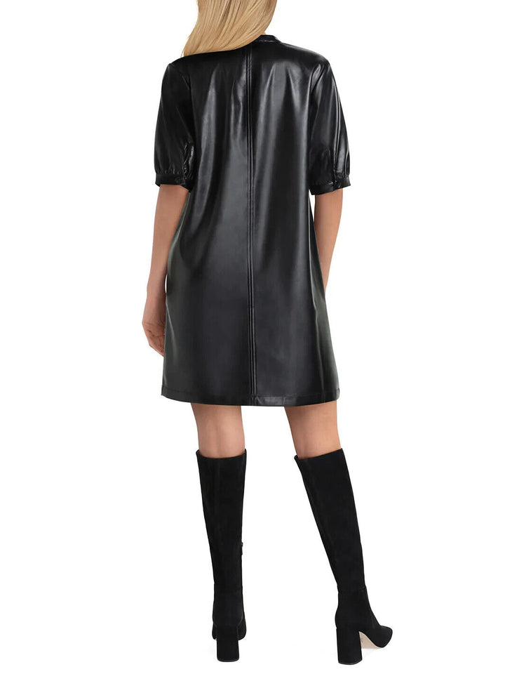 H Halston Vestido tipo túnica para mujer