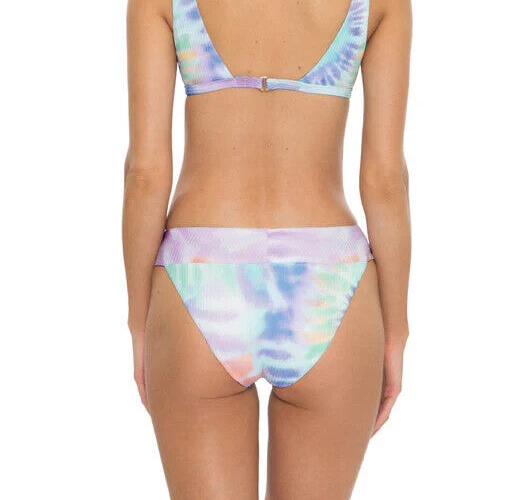 ISABELLA ROSE Braguitas de bikini Joni Maui MSRP $58 Talla L # U9 345 NUEVO